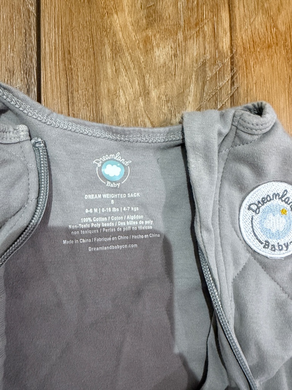 Dreamland baby sleep sack
S
0-6 m
8-16 lbs - Picture 2 of 2